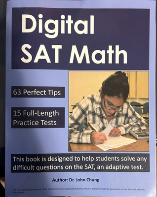 Digital SAT Math - Paperback Book By John Chung