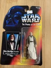 Star Wars The Power of the Force Ben (Obi-Wan) Kenobi w/ Lightsaber 1995