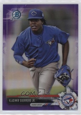 2017 Bowman Chrome Prospects Purple Refractor 25/250 Vladimir Guerrero Jr n0j