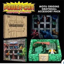 MOTU Origins Secrets of Grayskull Set Power Con 2021  Direct event purchase