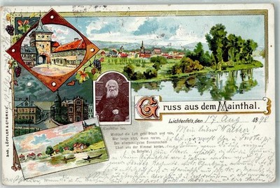 13274270 - 8620 Lichtenfels Maintal Bamberger Tor 1898