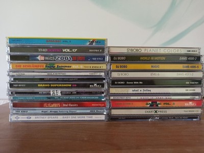 CD Set 2 90er 2000er DJ Bobo Britney Spears Loona Smash Hits Charts