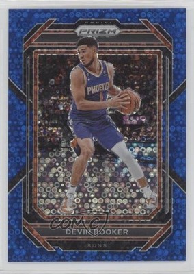 2022-23 Panini Prizm Fast Break Blue Prizm 39/150 Devin Booker #140 0t30