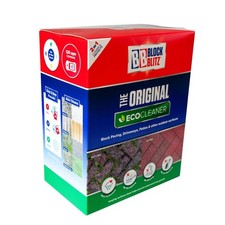 Block Paving Eco Cleaner. 8x 390g Pouches. Removes and Prevents Algae, Moss... 