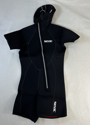 SEAC SUB HUMID DIVING SUIT SHORTY M. CORTO FLEX EVO 2017 MAN 5MM - VEST Medium