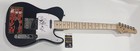 CHUBBY CHECKER SIGNED CUSTOM THE TWIST ELECTRIC GUITAR JSA COA — photo 1