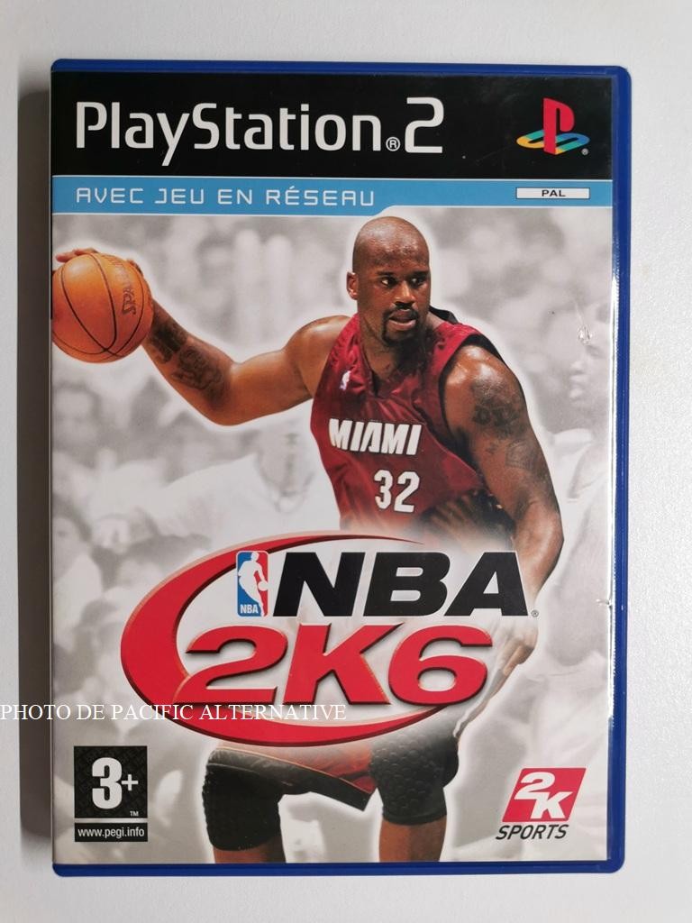 jeu NBA 2k6 pour playstation 2 PS2 francais sport basket ball 2006 COMPLET