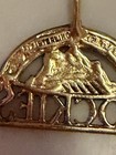 Gold Plated 925 Sterling Silver MLB Colorado Rockies  Pendant Stamped 2.2 Grams — photo 3