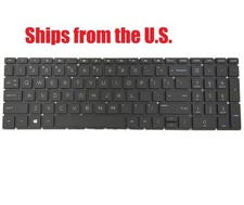 For HP Pavilion 15-cw1xxx US Black Keyboard Original Non-Backlit