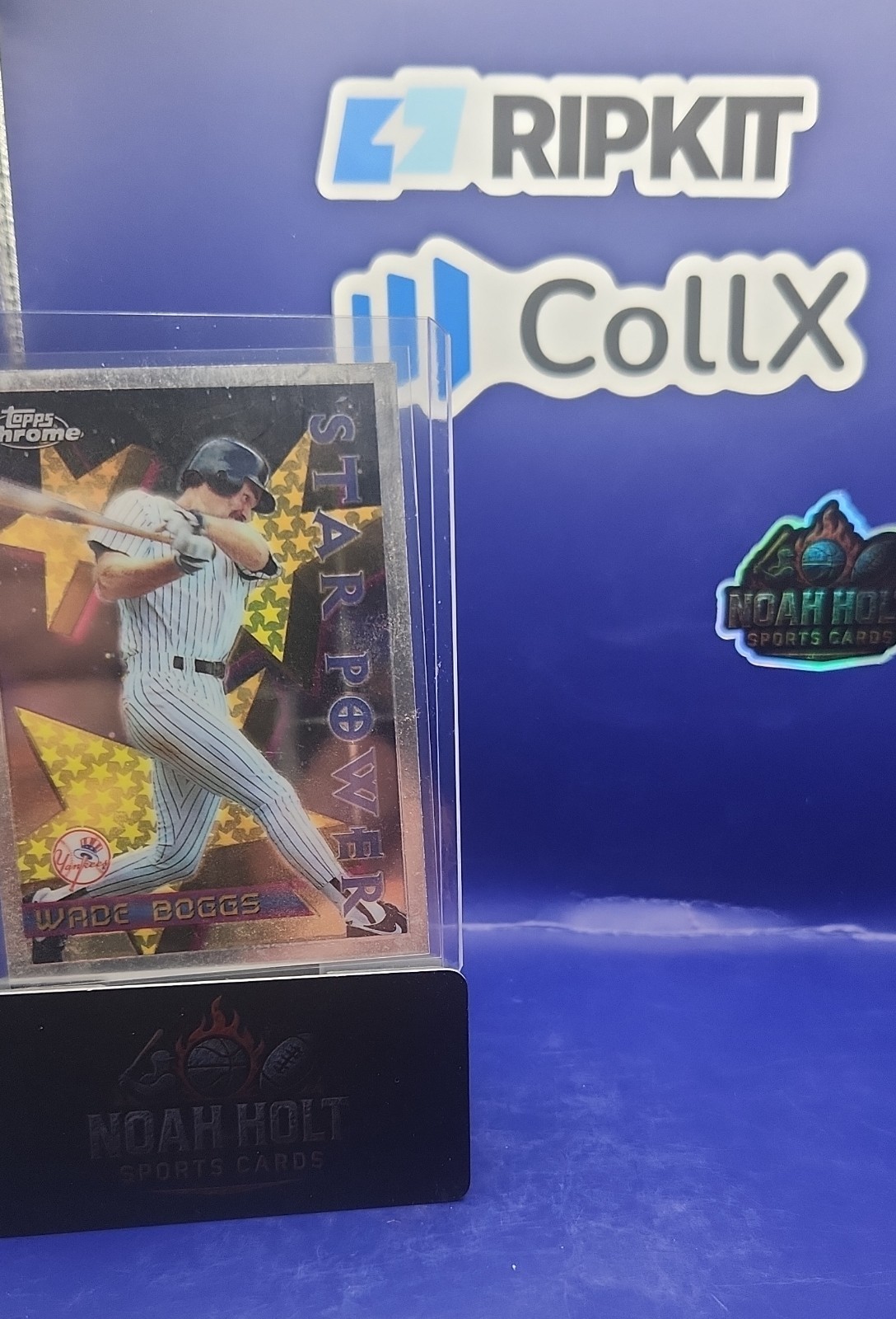 1996 Topps Chrome - Star Power Wade Boggs #85 Refractor