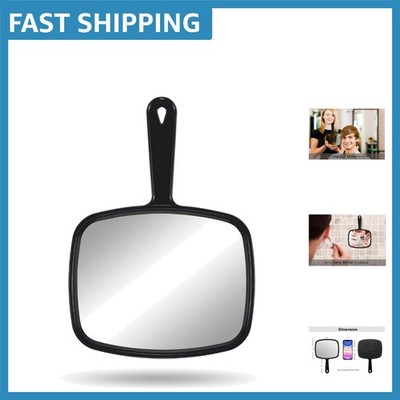 Elegant 10.3'' Hand Mirror with Comfortable Grip - Ideal for Hair and Makeup
