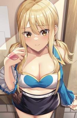 Fairy Tail Lucy Heartfilia full artwork waifu anime print #130