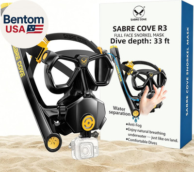 Full Face Snorkel Mask for Adults Teen, Snorkel Mask with Ear Equalization, Quic