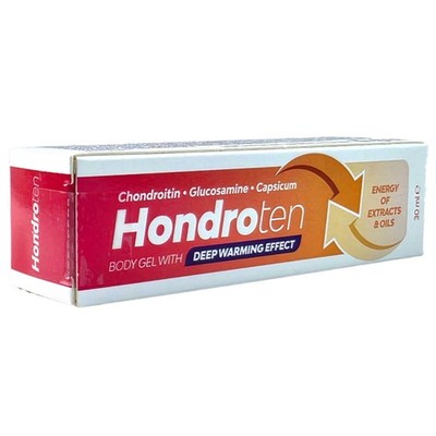 Hondroten Body Gel   Tiefenwärmender Effekt mit Kampfer, Capsicum Blitzversand