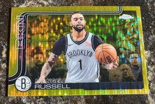 2025-26 Topps Chrome D'Angelo Russell #79 - Gold Pulsar Refractor #'d /50