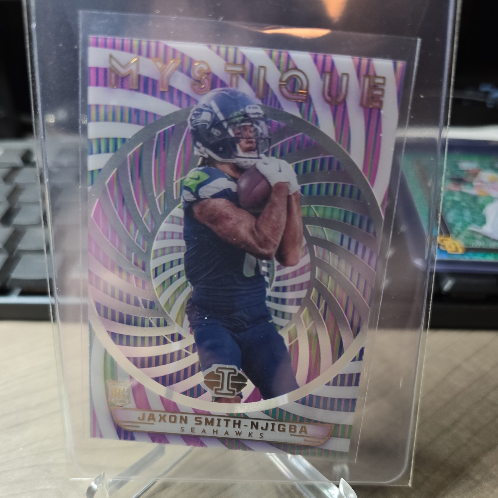 2023 Panini Illusions Mystique Jaxon Smith-Njigba #17 Rookie Card (RC)