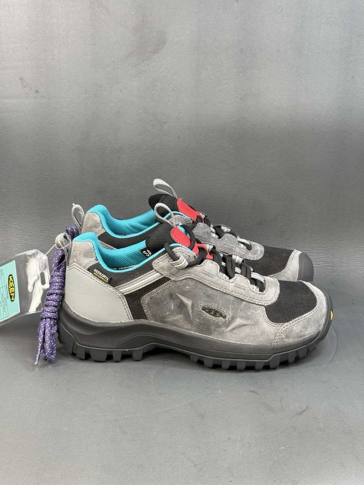 Scarpe da trekking Keen donna Basin Ridge impermeabili sportive in pelle taglia 7