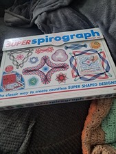 The Original Super Spirograph Design Set 50th Anniversary Missing 4 Pieces