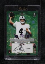 2023 Wild 5 Card Draw Stacked Deck 2/3 Aidan O'Connell Rookie Auto RC v9t. rookie card picture