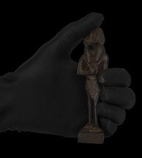 Authentic Ancient Egyptian Antiques Anubis God Stone Statue Figure BC