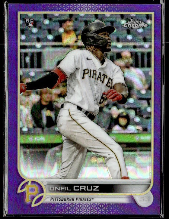 L82,262 -  2022 Topps Chrome Purple Refractors #128 Oneil Cruz /250