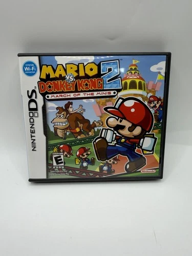 Mario vs Donkey Kong 2: March of the Minis (Nintendo DS) – CIB – Tested & Clean