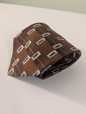 Progress Men's Vintage Wide 100 Silk Tie Made In Canada