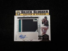 2022 Prelander Berroa Leaf Trinity Jersey Patch Auto /99 #PA-PB1 RC Rookie Card