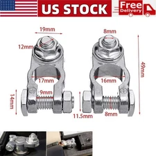 1Pair of Battery Terminals Connectors Clamps Top Post Battery Terminal Protector