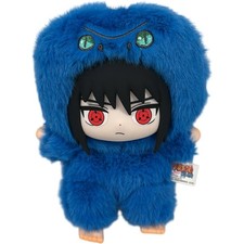 Official Eaki Naruto Shippuden Sasuke Plush Toy 6" Anime Doll Keychain MINT