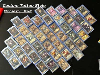 Pokemon Fan Art Custom Tattoo Flash Style