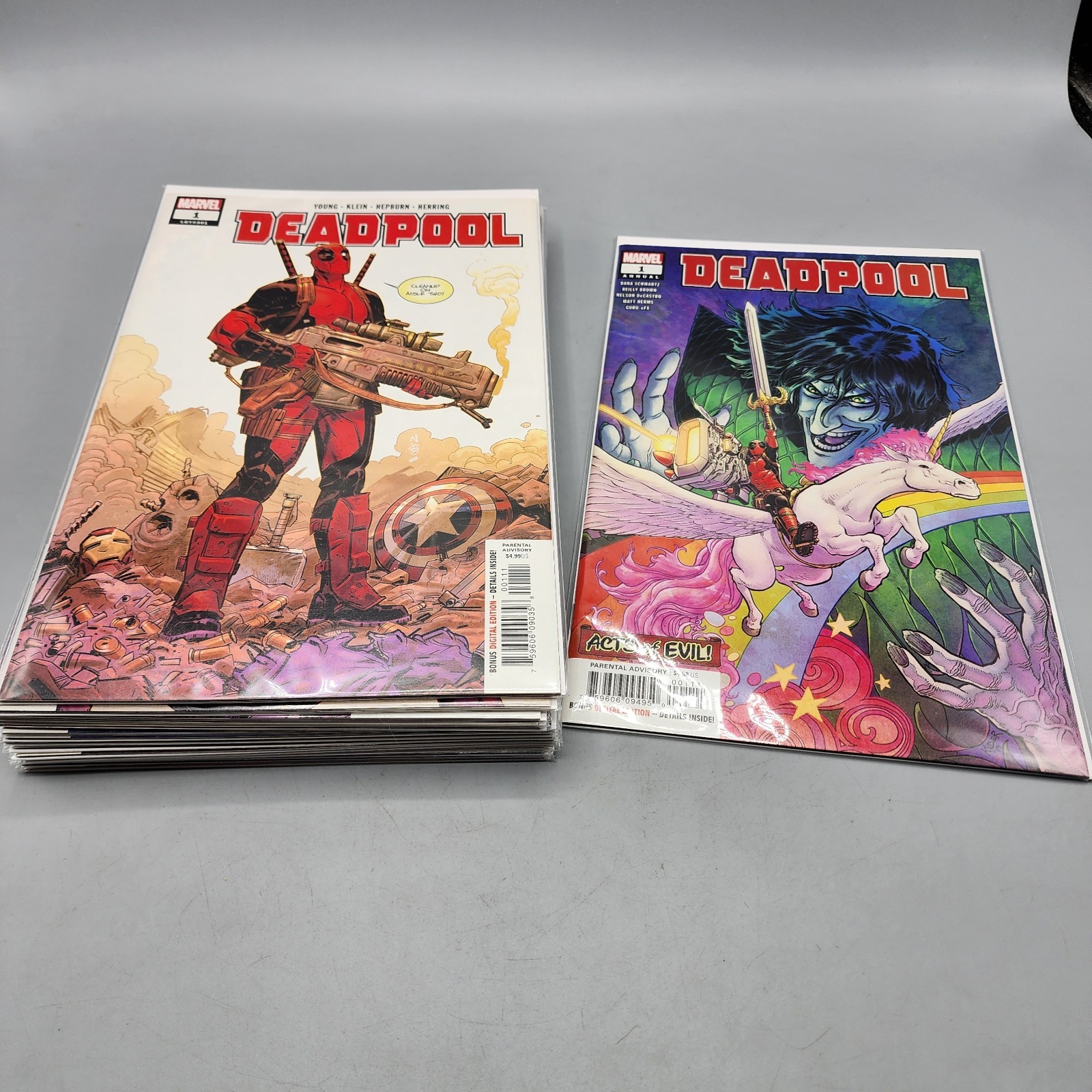 Deadpool Volume VII Full Run #1-15 + Annual #1 Marvel Bagged & Boarded
