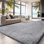 Anti Slip Shaggy Fluffy Area Rugs Soft Faux Fur Rugs Mat for Bedroom Living Room