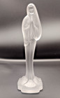 Vintage IMPERIAL GLASS Madonna Figurine Statue FROSTED SATIN Holy Mother Mary — photo 1