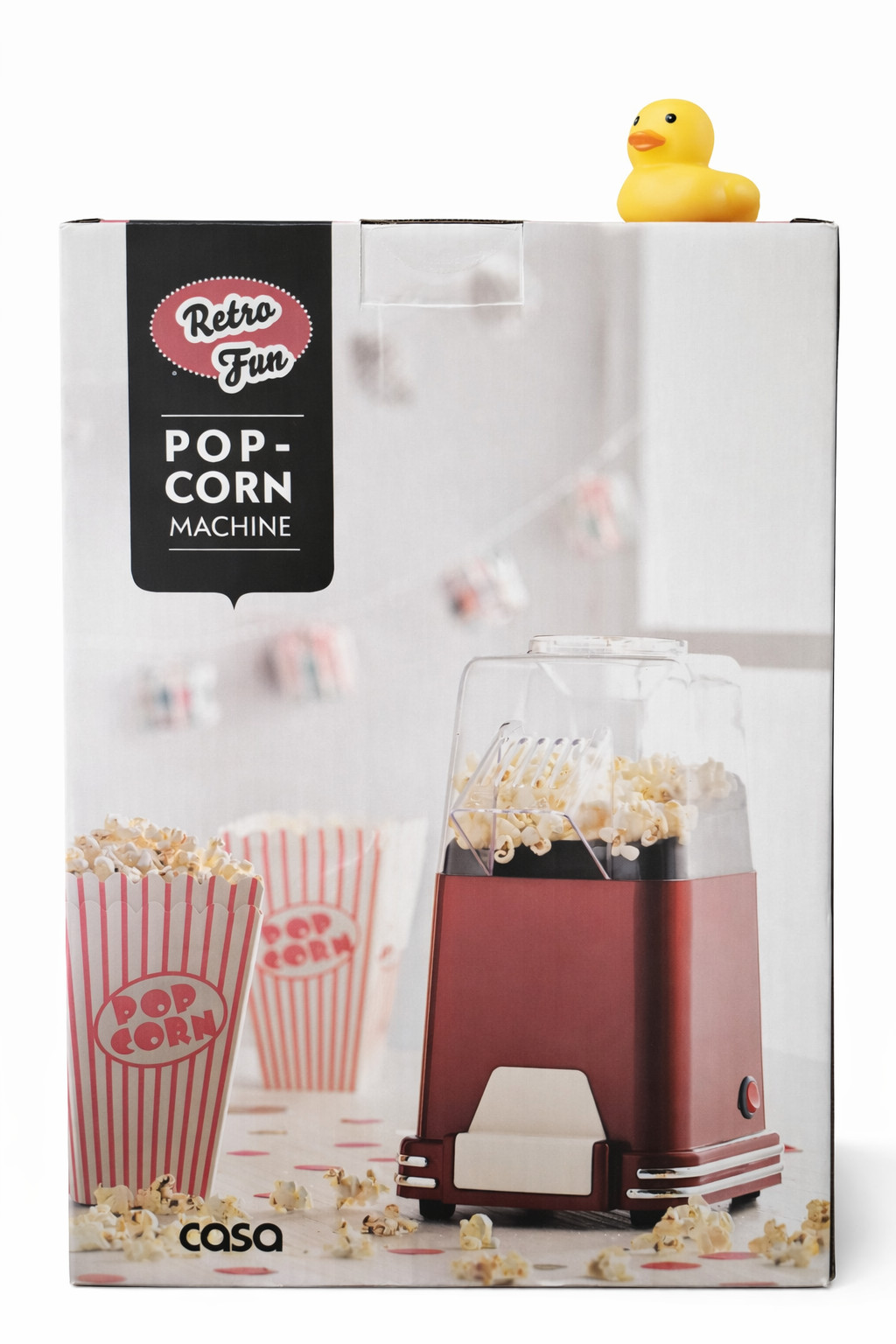 Pop-Corn Maker Cinéma pour Soirée Film en Famille - Modèle Vintage