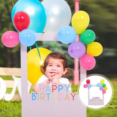 Accessoires Pour Photomaton Cadre Papier D'anniversaire De Cabine - Photo 1/4