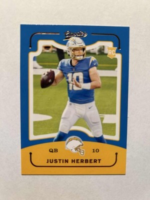 Justin Herbert RC, Classics #CL-3 - 2020 Panini Chronicles