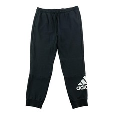 Adidas Men's French Terry Jogging Pants Black Size XL QWE3526