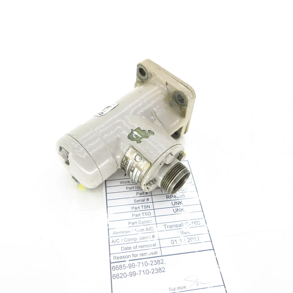 sensor transmisor presión Transall C-160 Tyne MK 22 1112PG/CP Foto 2 de 2