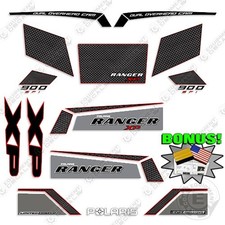 Fits Polaris Ranger 900 XP EPS LE (2014) Decal Kit UTV - 7 YEAR 3M VINYL! - RED