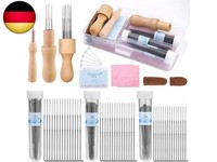 Kuppt Nadelfilz Set Mit 102 Filznadeln, 3 GrößEn Filznadeln Zum Trockenfilzen, F