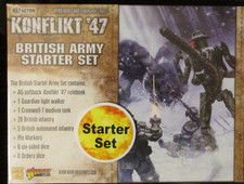 Konflikt '47 451510601 British Army Starter Set Weird War Warlord Games