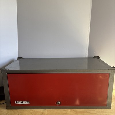 Craftsman Mid Riser Middle Intermediate Tool Box Chest 3 Drawer Vtg USA ...