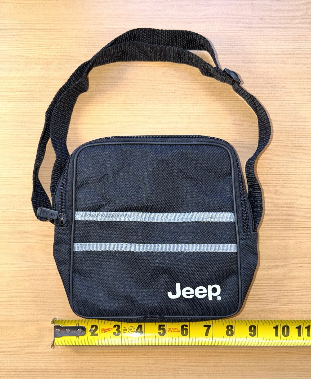 Small Geeps Jeep Authentic Utility Small Carry Bag Binocular Bag Black Shoulder ...