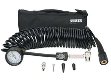 Viair 00027 5-In-1 Deflator/Inflator, 25' Braided Coil Hose, 60 Psi Inline Gauge