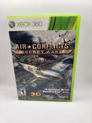 Air Conflicts: Secret Wars (Microsoft Xbox 360, 2011) CIB Cleaned & Tested 