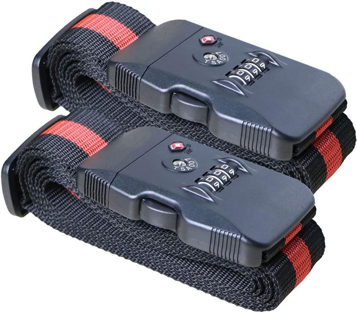Strap Adjustable Suitcase Packing Belt With Tsa Combination Lock(