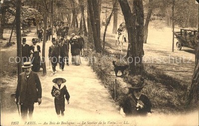 Paris Bois de Boulogne Sentier de la Vertu