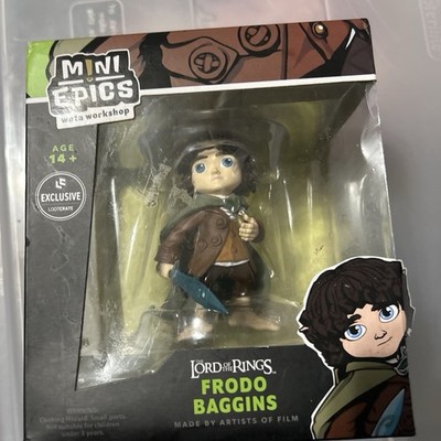 New Frodo Baggins Mini Epics Loot Crate Weta Workshop Figure Lord of the Rings