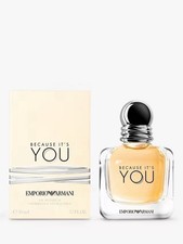 EMPORIO ARMANI BECAUSE IT'S YOU 50ML EAU DE PARFUM WOMENS BRAND NEW & SEALED